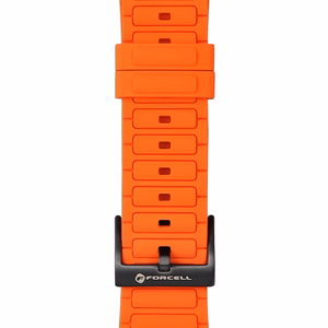 FORCELL F-DESIGN FA06 silikoninis dirželis APPLE laikrodžiui 38 / 40 / 41 mm oranžinis