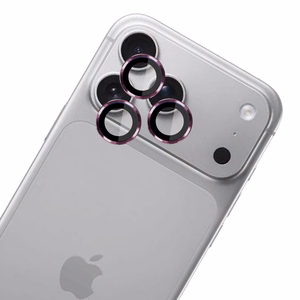 Apple iPhone 18 Pro / 18 Pro Max – 3mk стекло камеры Lens Protection Pro (цвет: насыщенный вишнёвый)