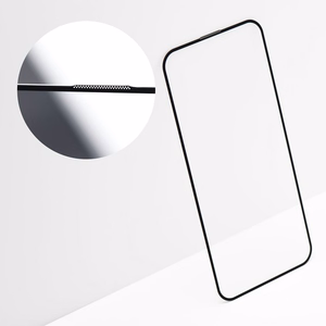OG 6D Premium grūdinto stiklo ekrano apsauga iPhone XR / 11, juodas