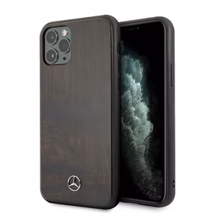 Mercedes Wood Line Rosewood чехол для iPhone 11 Pro Max - коричневый