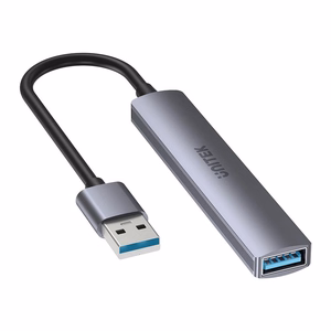 Unitek H1208A USB-A šakotuvas / 3x USB-A 2.0, USB-A 3.0