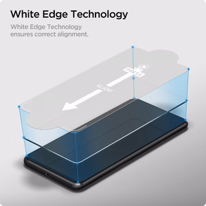 Закалённое стекло Spigen Glas.tR Slim 2 шт. для Samsung Galaxy A16 4G / 5G - прозрачное