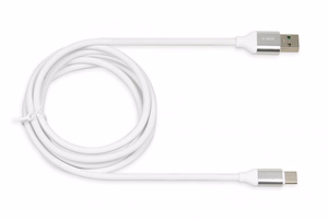iBox IKUMTCWQC Кабель USB 2.0 A — USB-C 1.5 м белый