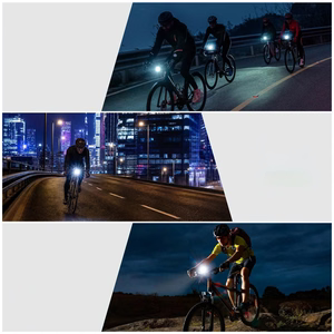 Rockbros RHL950 Front Bike Light 950lm with Removable USB-C Battery - Black