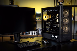 Actina 5901443440246 PC AMD Ryzen™ 9 9900X3D 32 GB DDR5-SDRAM 1 TB SSD NVIDIA GeForce RTX 5070 Ti Windows 11 Home „Midi Tower“ Juoda