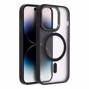 Чехол для iPhone 17 PRO MAX Matte Mag Cover совместимый с MagSafe чёрный