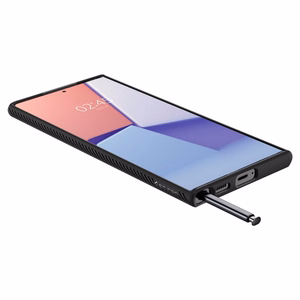 Spigen Liquid Air чехол для Samsung S22 Ultra матовый чёрный