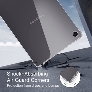 "Tech-Protect FlexAir" dėklas "Samsung Galaxy Tab A9 / A11" - skaidrus
