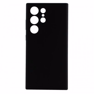 Telefono dėklas TM Pure Silicone skirtas Xiaomi 13 Pro / juodas / (Blister)