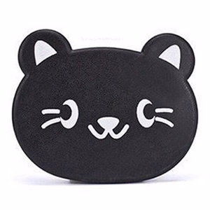 Foldable car table for kids cat shape black