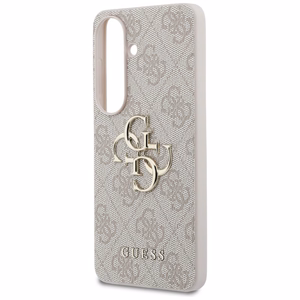Guess 4G Big Metal Logo чехол для Samsung Galaxy S26 розовый
