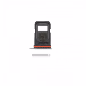 SIM Holder Compatible With OnePlus 7T SIM Card Tray / Frosted Silver /
