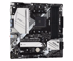 Asrock B550M Pro4 pagrindinė plokštė Socket AM4 micro ATX AMD B550