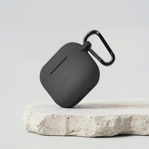Etteri silikoninis dėklas, skirtas AirPods 4 juodas