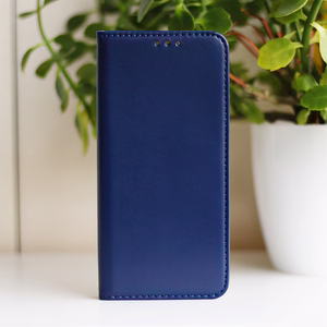 Išmanusis magnetinis dėklas telefonui Xiaomi 15T Pro 5G tamsiai mėlynas