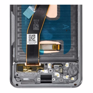 LCD-дисплей для SAMSUNG S20 4G серый SOFT OLED с рамкой