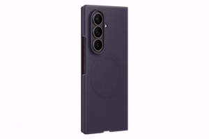 Силиконовый магнитный чехол Samsung Galaxy Z Fold8 Ultra с 2 антибликовыми плёнками, фиолетового оттенка