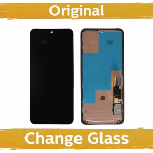 LCD ekranas suderinamas su Google Pixel 8 juodas su rėmeliu (Atnaujintas: Kinija)