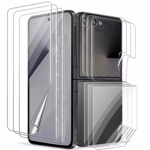 Защита экрана «Flexible Clear HD» набор 2в1 для Samsung F731 Z Flip5 (Bulk)