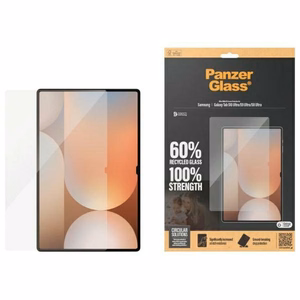 PanzerGlass itin plačios aprėpties grūdintas apsauginis stiklas Samsung Galaxy Tab S8 Ultra / S9 Ultra / S10 Ultra