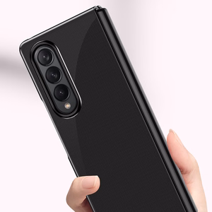 Plating Case чехол для Samsung Galaxy Z Fold 4 чехол с металлической рамкой синий