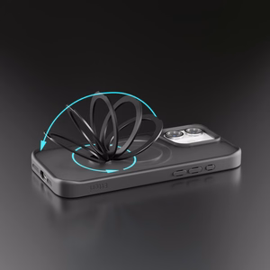 Etteri Matinis Mag Ring dėklas for iPhone 17 juodas