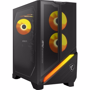 MSI stalinis kompiuteris AMD RyzenT 7 9800X3D 32 GB DDR5-SDRAM SSD 2 TB NVIDIA GeForce RTX 5080 AMD Radeon grafika Wi-Fi Bluetooth Windows 11 Home MPGINFZ3X3D9NVVR7-685EU (PC)
