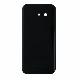 Задняя крышка Samsung A520 A5 2017 чёрная (со стеклом камеры) OEM