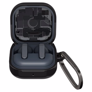 Spigen Ultra Hybrid Zero One dėklas skirtas Samsung Galaxy Buds 4 / 4 Pro - juodas
