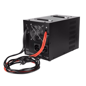 Rebel POWER-2200-LFP4 emergency power supply, pure sine wave inverter with charging, 12 V / 230 V, 2200 VA / 1600 W
