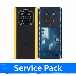 Xiaomi Poco X7 5G galinis dangtelis, juodas (gamintojo serviso pakuotė)