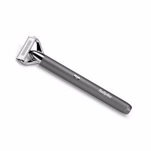 BaByliss Super-X Metal OT996E – belaidė drėgnam ir sausam naudojimui skirta barzdos kirpimo mašinėlė, sidabro spalvos