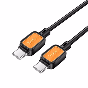 Кабель USB C to USB C Hoco 3A 60W 1 m X108 черный