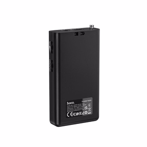 Radijo imtuvas Hoco (HI51) FM AM Bluetooth (700mAh 3w) juodas