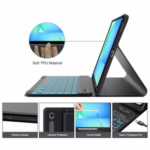 Чехол Tech-Protect SC Pen + Keyboard для Samsung Galaxy Tab S10 FE+ 13.1 X620 / X626B - чёрный