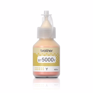 Brother BT5000Y – оригинальная бутылка жёлтых чернил