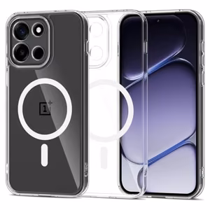 Tech-Protect FlexAir Hybrid MagSafe dėklas, skirtas OnePlus Nord 6 – skaidrus