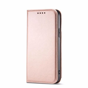 Magnetinis kortelių dėklas telefonui iPhone 13 Pro su kortelių laikikliu, rožinis