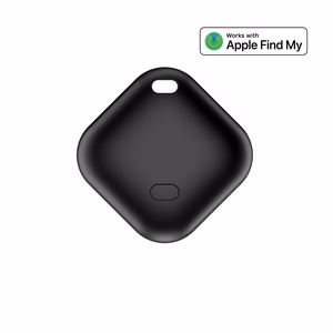 Setty FindMy kvadratinis lokatorius TFO TAG 02, juodas + dėklas