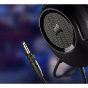 CORSAIR HS35 v2 žaidimų ausinės juodos