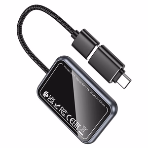 Belaidis CarPlay adapteris Hoco HU1 juodas
