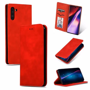 Dėklas Business Style Samsung S936 S25 Plus raudonas