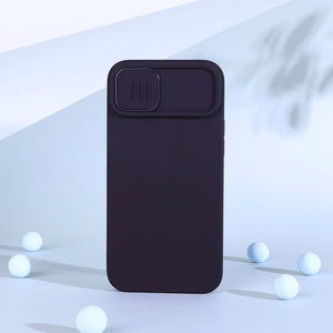 Nillkin CamShield Magnetic magnetinis silikoninis MagSafe dėklas su kameros apsauga, skirtas iPhone 14 Plus – mėlynas