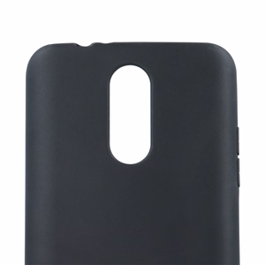 Matinis TPU dėklas, skirtas "Xiaomi Redmi 12 4G", juodos spalvos
