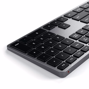 Satechi Slim X3 belaidė QWERTY klaviatūra, ST-BTSX3M, space gray