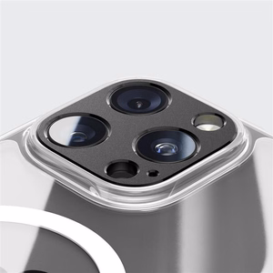 Tech-Protect Camalloy Fit+ kameros apsauga, skirta iPhone 17 Pro Max – sidabrinė