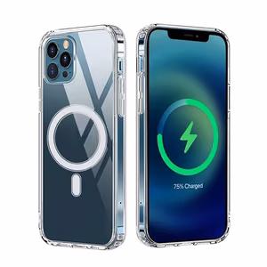 Чехол TFO Anti Shock 1,5 мм Mag для Samsung Galaxy S25 FE / Samsung Galaxy S26 FE с защитой камеры — прозрачный с белым