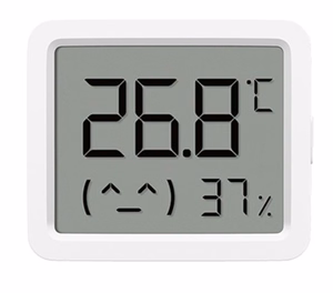 Xiaomi Smart Temperature and Humidity Monitor 3 Mini QBH4312GL – kompaktiškas temperatūros ir drėgmės matuoklis, baltas