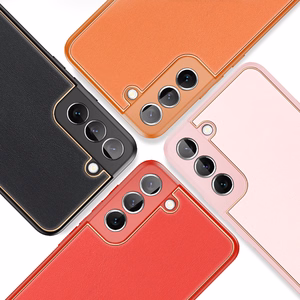 Dux Ducis Yolo элегантный чехол из экологической кожи для Samsung Galaxy S22+ (S22 Plus) красный
