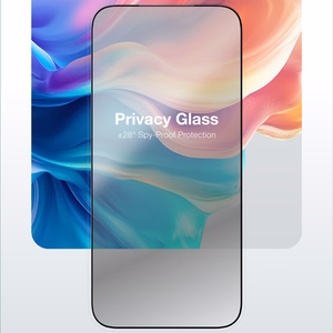AmazingThing Radix privatumo temperuotas stiklas skirtas iPhone 17 Pro